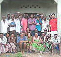 Some of the co-operative farmers of Ambanja, Madagascar.